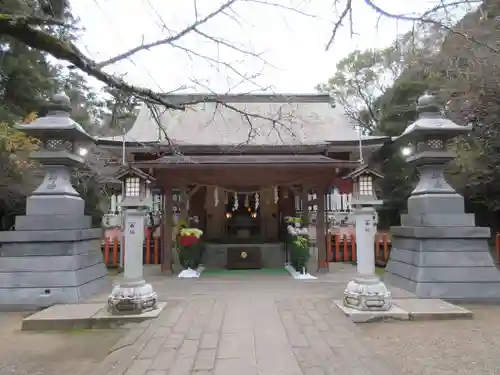 息栖神社の本殿・本堂