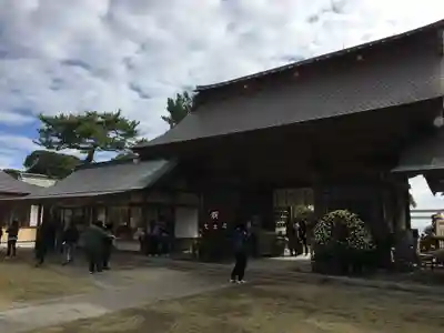 大洗磯前神社の山門・神門