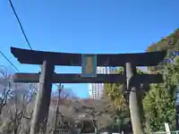 芝東照宮の鳥居