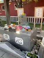 新川皇大神社の手水舎