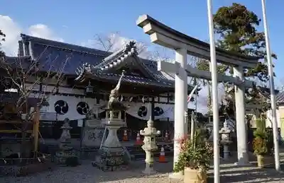 比佐豆知神社の鳥居