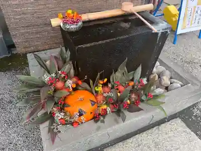 上尾御嶽神社の手水舎