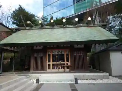  六本木天祖神社の本殿・本堂