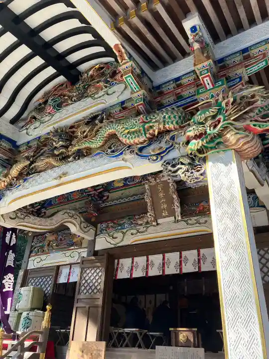 宝登山神社の芸術