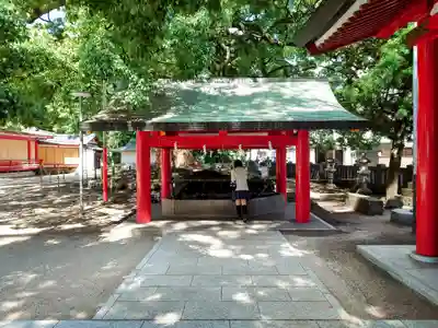 春日神社の手水舎