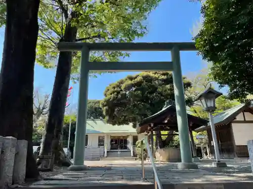 深澤神社の鳥居