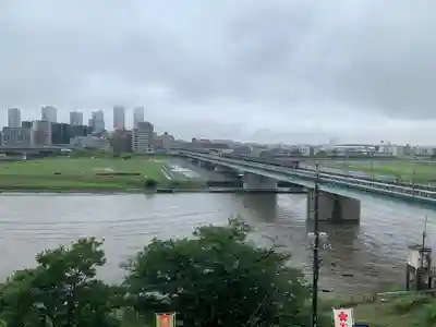 多摩川浅間神社の周辺