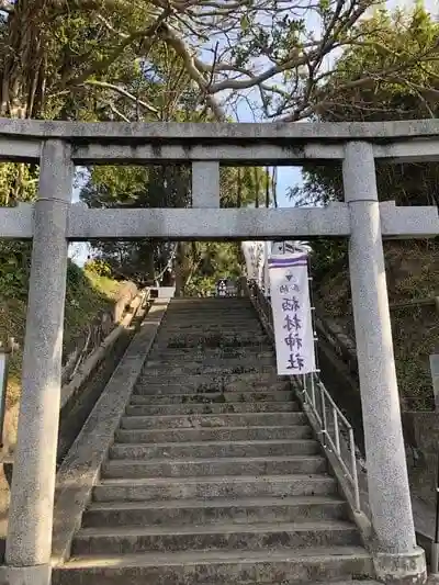 栖林神社の鳥居
