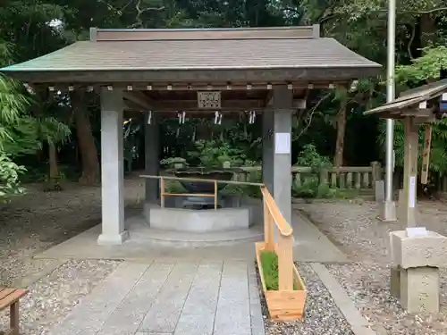 若宮八幡宮の手水舎