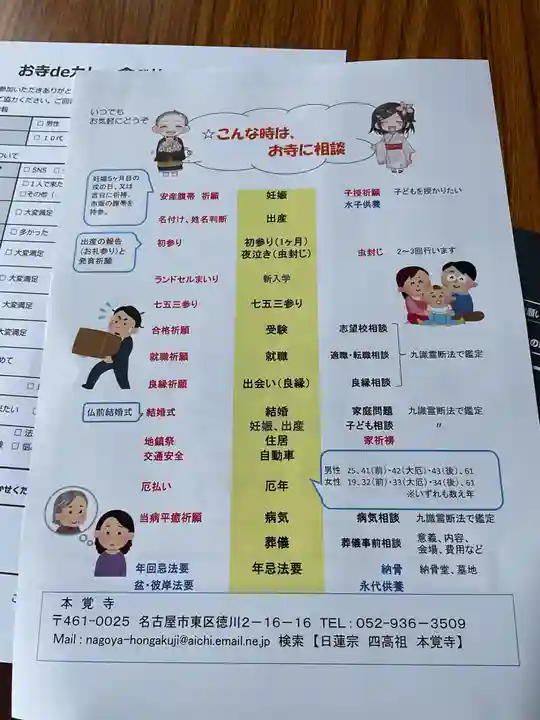 日蓮宗四高祖本覚寺(愛知県)