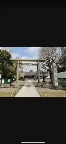 浅草神社の鳥居