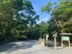 伊勢神宮内宮（皇大神宮）の自然