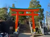 穴八幡宮の鳥居