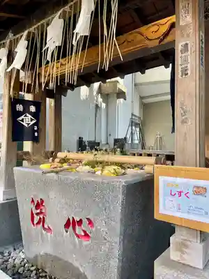 高円寺氷川神社の手水舎