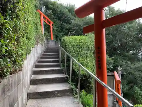 荒熊神社の鳥居