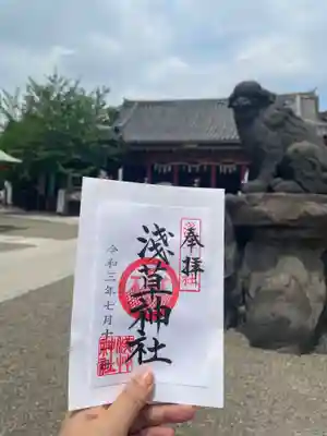 狛犬さんが大きい！