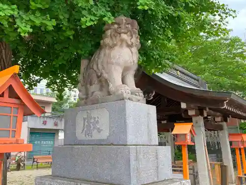 前橋八幡宮の狛犬