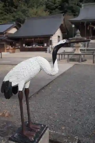 石見国一宮　物部神社の狛犬