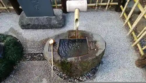 二十三夜尊 桂岸寺の手水舎