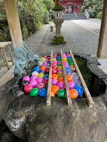 富士山東口本宮 冨士浅間神社の手水