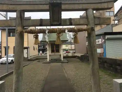 秋葉神社の鳥居