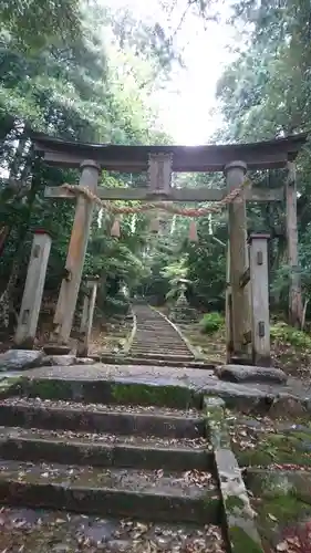 深田部神社の鳥居