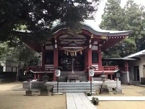 柏諏訪神社の本殿・本堂