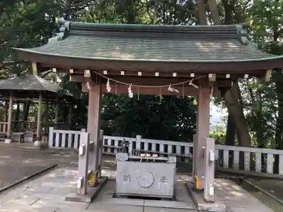 神鳥前川神社の手水舎