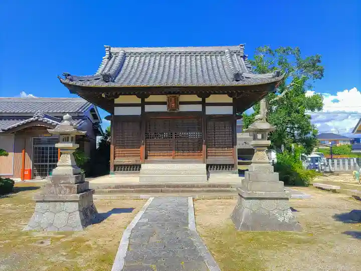若宮八幡社の本殿・本堂
