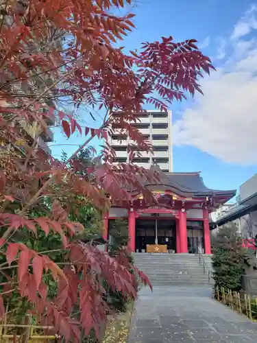 成子天神社の本殿・本堂