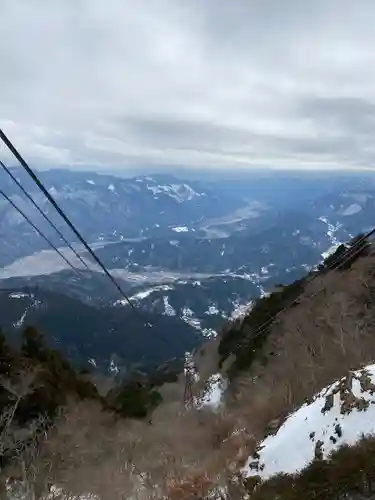 奥之院思親閣の景色