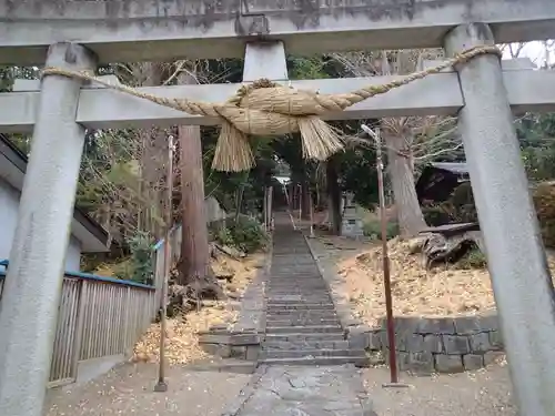 安達太良神社の鳥居