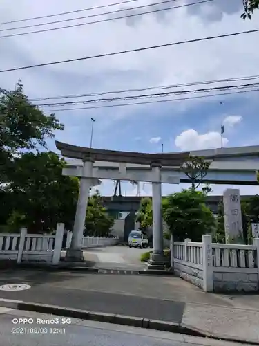 隅田川神社の鳥居