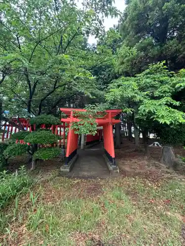 高繁大明神(稲荷)の鳥居