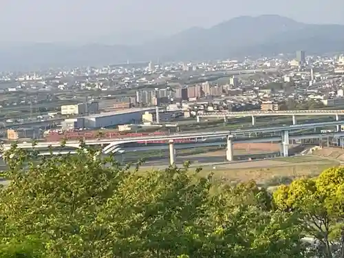 石清水八幡宮の景色