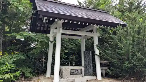 留寿都神社の手水舎
