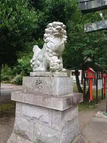 長沼八幡宮の狛犬