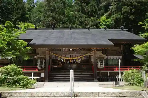 有明山神社の本殿