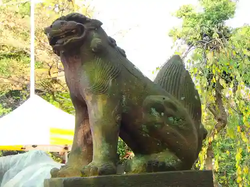 布多天神社の狛犬