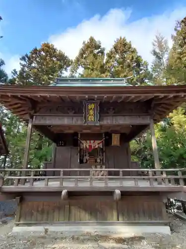 三春大神宮の本殿