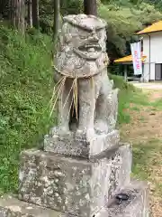 坂本八幡神社の狛犬