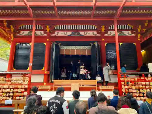 鶴岡八幡宮の本殿・本堂