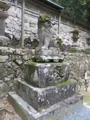 與喜天満神社の狛犬