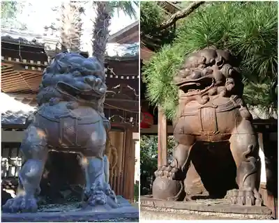 観音寺（世田谷山観音寺）の狛犬