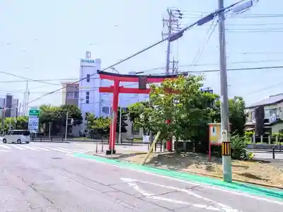 市原稲荷神社の周辺