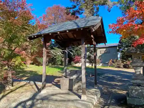 大我井神社の手水