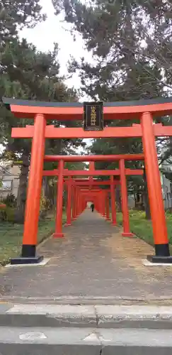 札幌伏見稲荷神社の鳥居