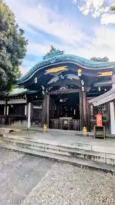 白金氷川神社の本殿・本堂