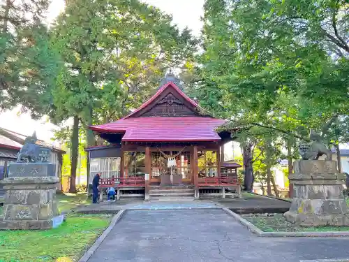 弘前八坂神社の本殿・本堂