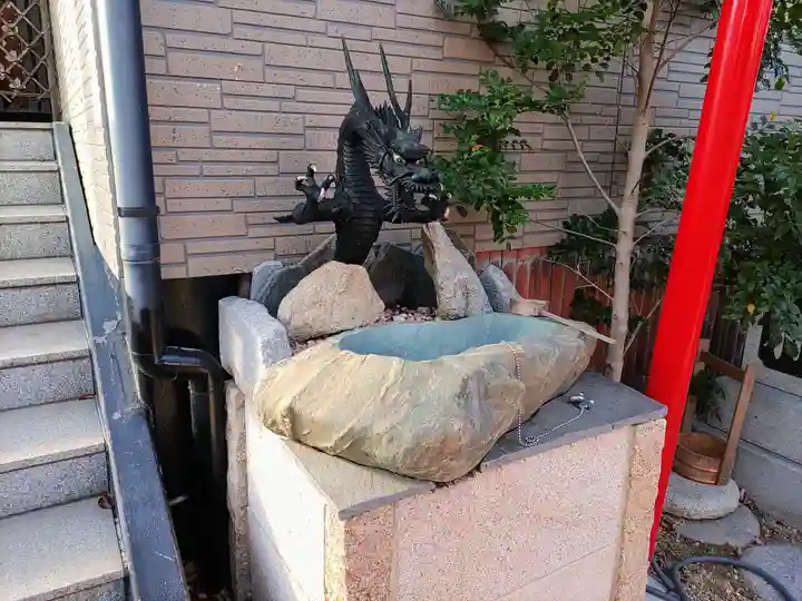 龍徳寺の手水舎